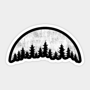 Forest - White Version Sticker